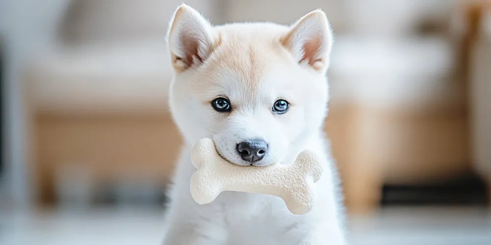 犬の歯磨き 柴犬